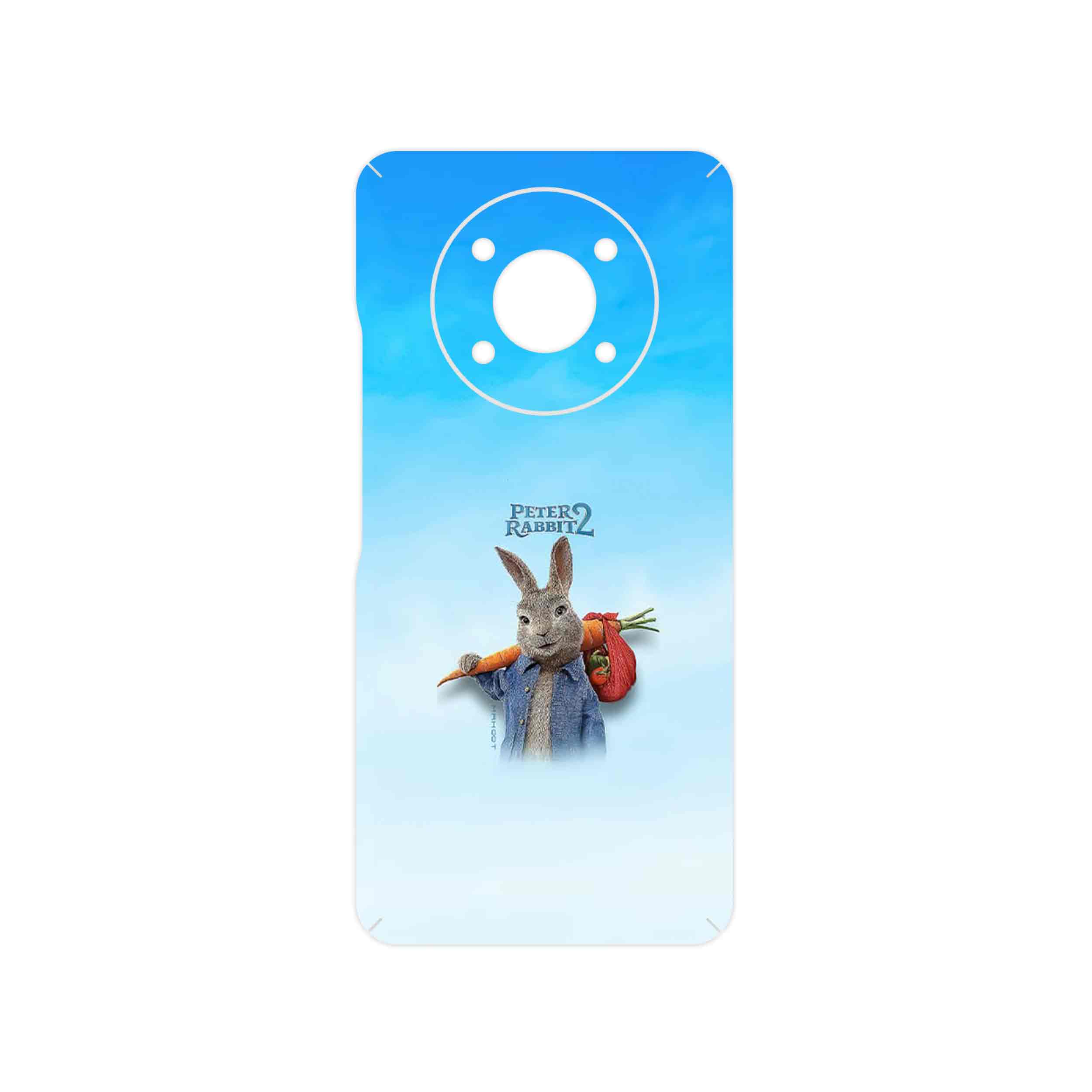 برچسب پوششی ماهوت مدل Peter Rabbit مناسب برای گوشی موبایل آنر X9 5G