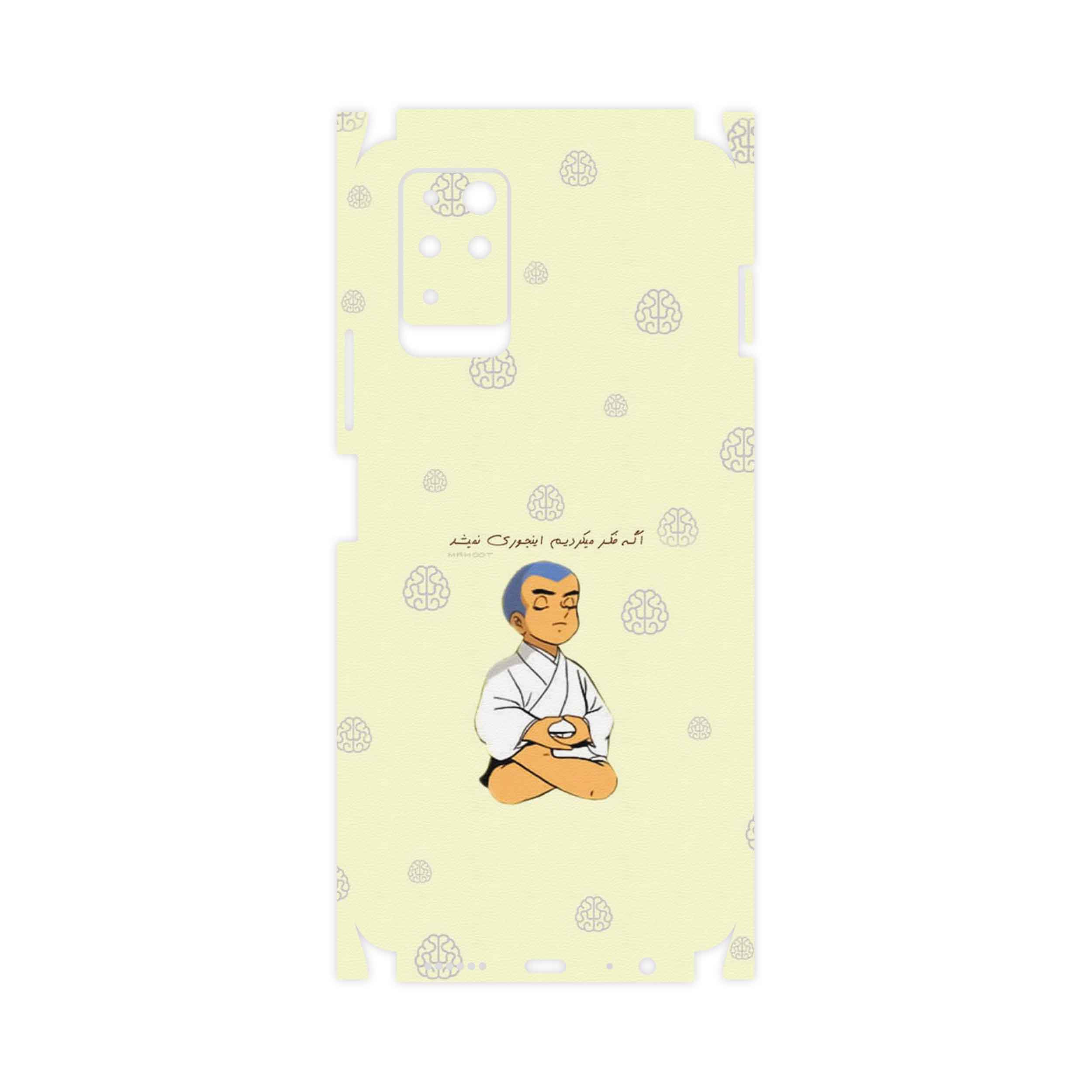 برچسب پوششی ماهوت مدل Ikkyu-san-FullSkin مناسب برای گوشی موبایل اینفینیکس Note 10