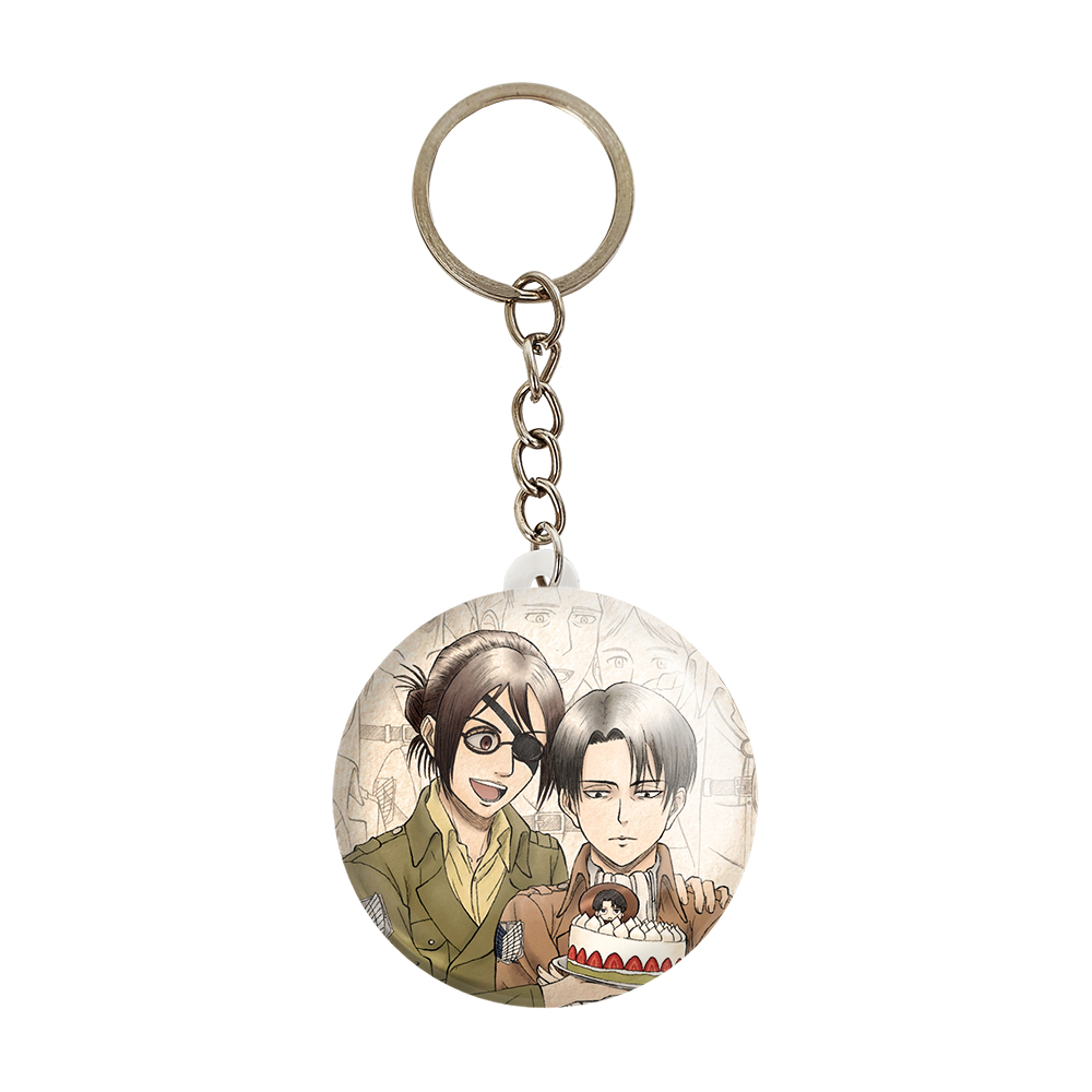 جاکلیدی خندالو مدل هانجی و لیوای انیمه اتک آن تایتان کد 10988