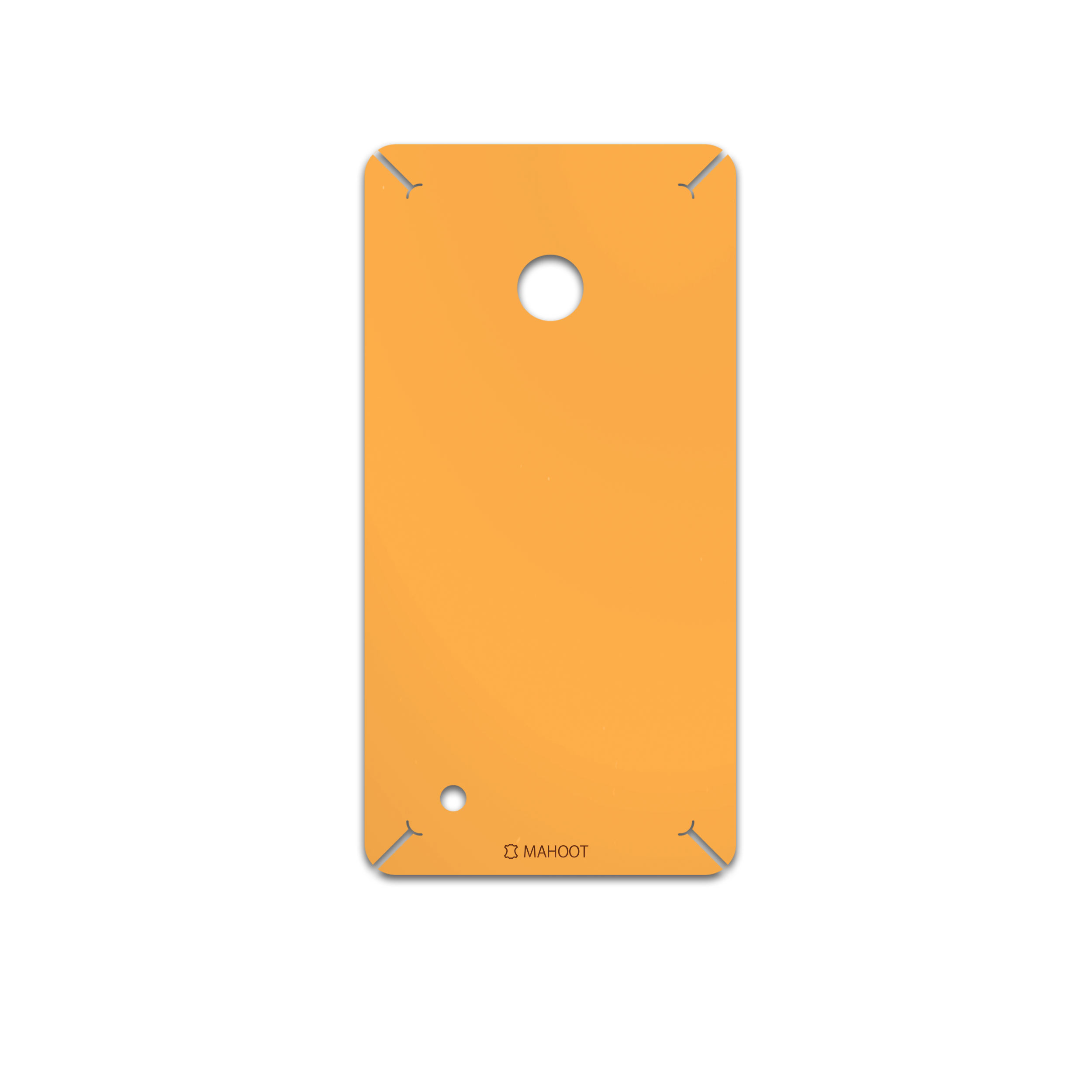 برچسب پوششی ماهوت مدل Matte-Orange مناسب برای گوشی موبایل نوکیا Lumia 530