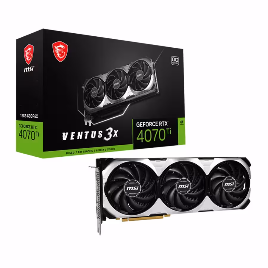 کارت گرافیک ام اس آی GeForce RTX 4070 Ti VENTUS 3X 12G OC