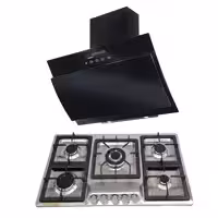 ست هود و اجاق گاز صفحه ای زرتوس مدل ZS9001