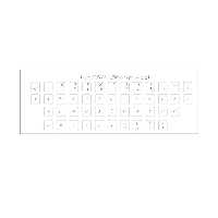 برچسب حروف فارسی کیبورد مدل 7232