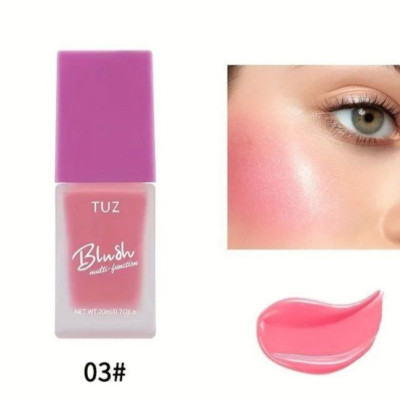 رژ گونه مایع پمپی توز(صورتی ملایم عروسکی)