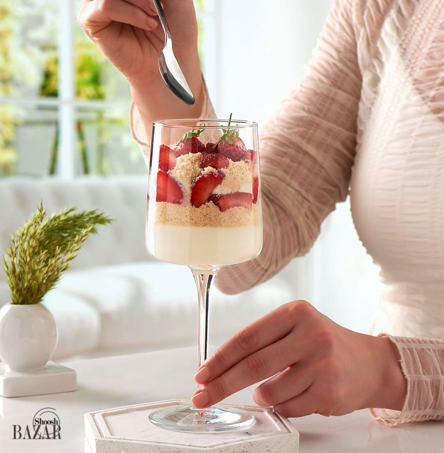 گیلاس پایه بلند آیکونیک پاشاباغچه کد 440229