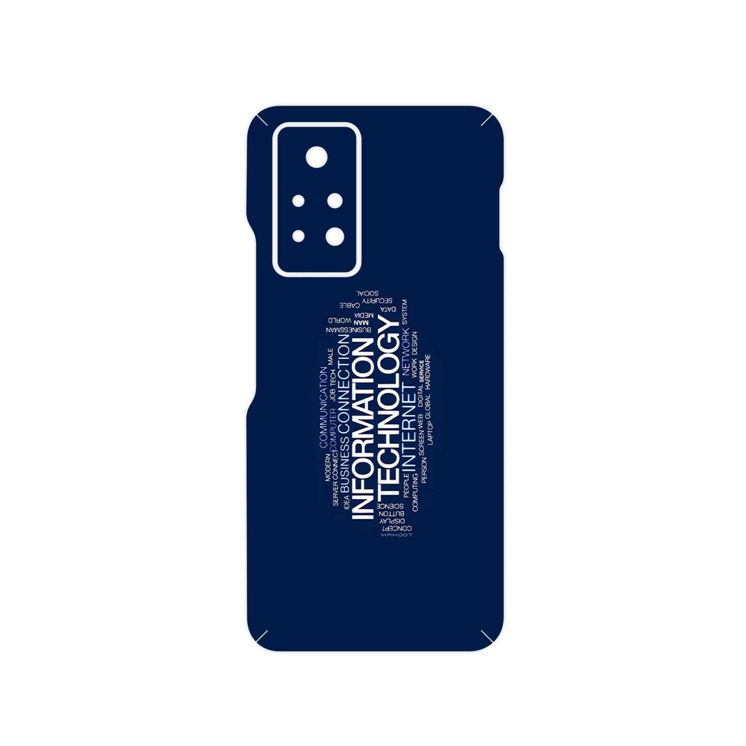 برچسب پوششی ماهوت مدل IT Science مناسب برای گوشی موبایل اینفینیکس Note 11 Pro