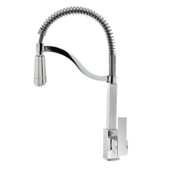 شیر ظرفشویی اوج مدل فنردار فلت