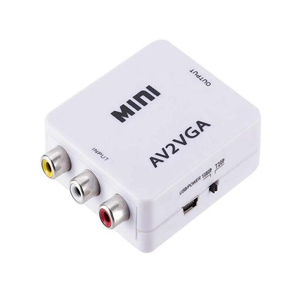 مبدل  AV به VGA مدل Mini