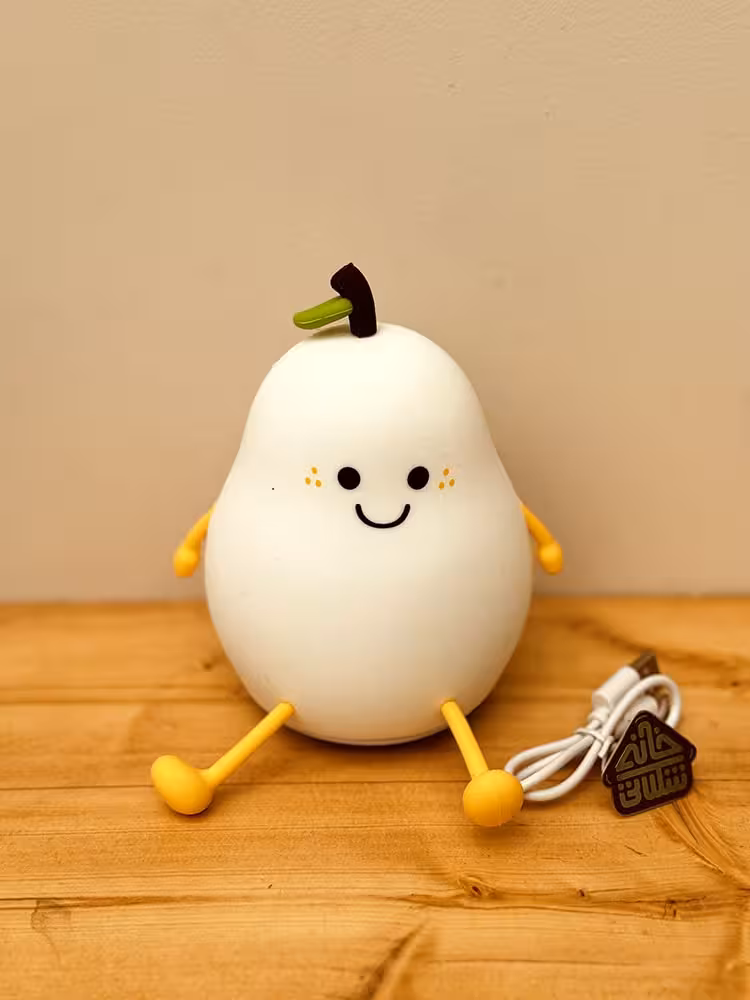 چراغ خواب سیلیکونی گلابی کد001731