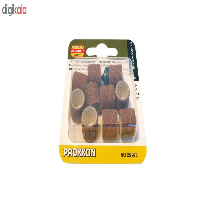 مجموعه 11عددی دیسک سنگ زنی پروکسون کد 28978 به همراه نگهدارنده سیلندری