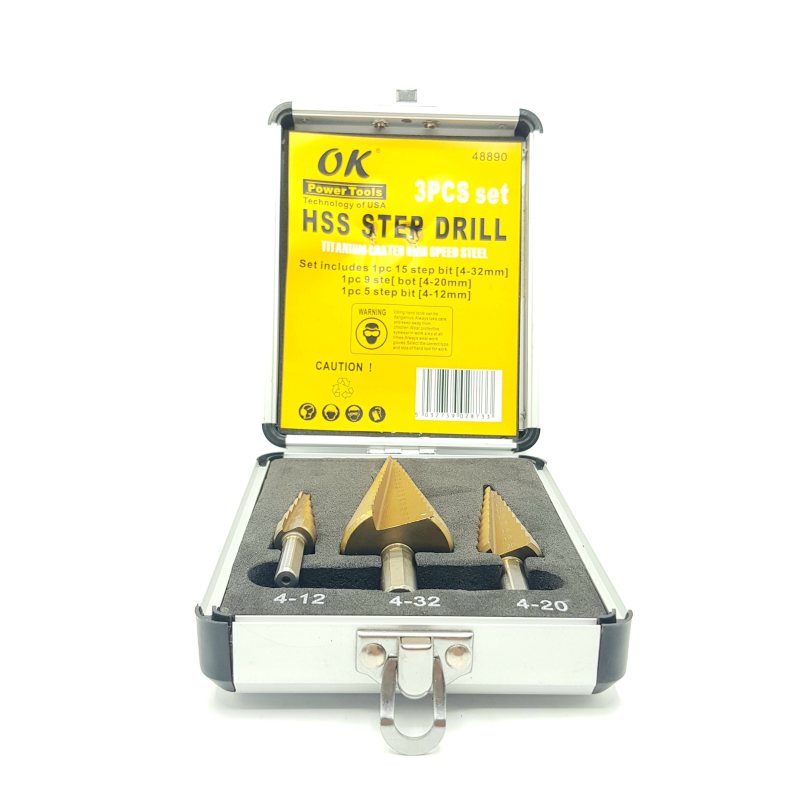 مته پله ای اوکی کد 0033 بسته 3 عددی