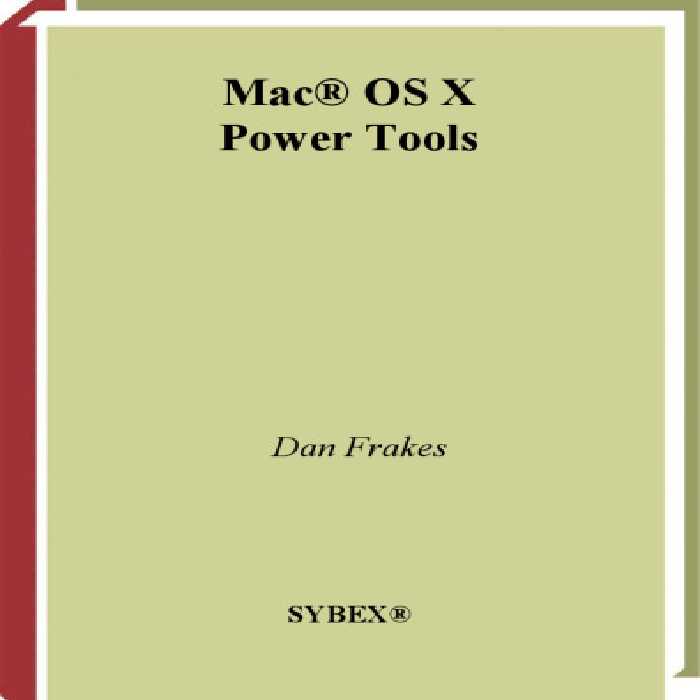 خرید و دانلود نسخه کامل کتاب Mac OS X Power Tools
