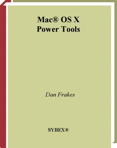 خرید و دانلود نسخه کامل کتاب Mac OS X Power Tools