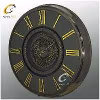 ساعت دیواری اورجینال آرتمیس آلیاژ فلزی تیتانیوم| کد رفرنس 90046، مدل: 2044Titanium Gold