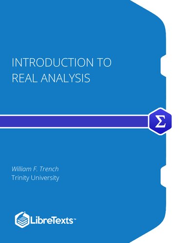 خرید و دانلود نسخه کامل کتاب Introduction to Real Analysis