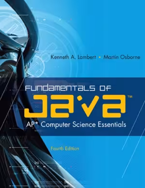 خرید و دانلود نسخه کامل کتاب Fundamentals of Java AP Computer Science Essentials