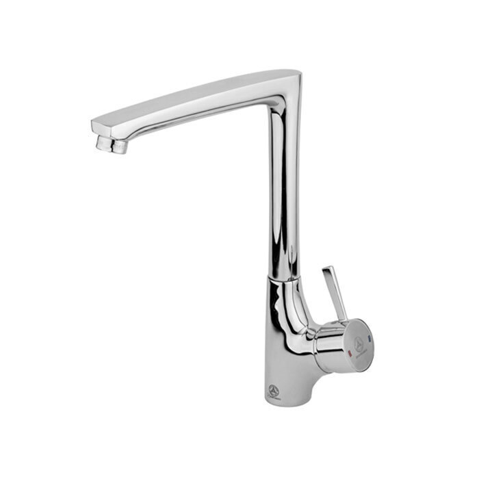 شیر ظرفشویی قهرمان مدل الماس دسته ارکیده