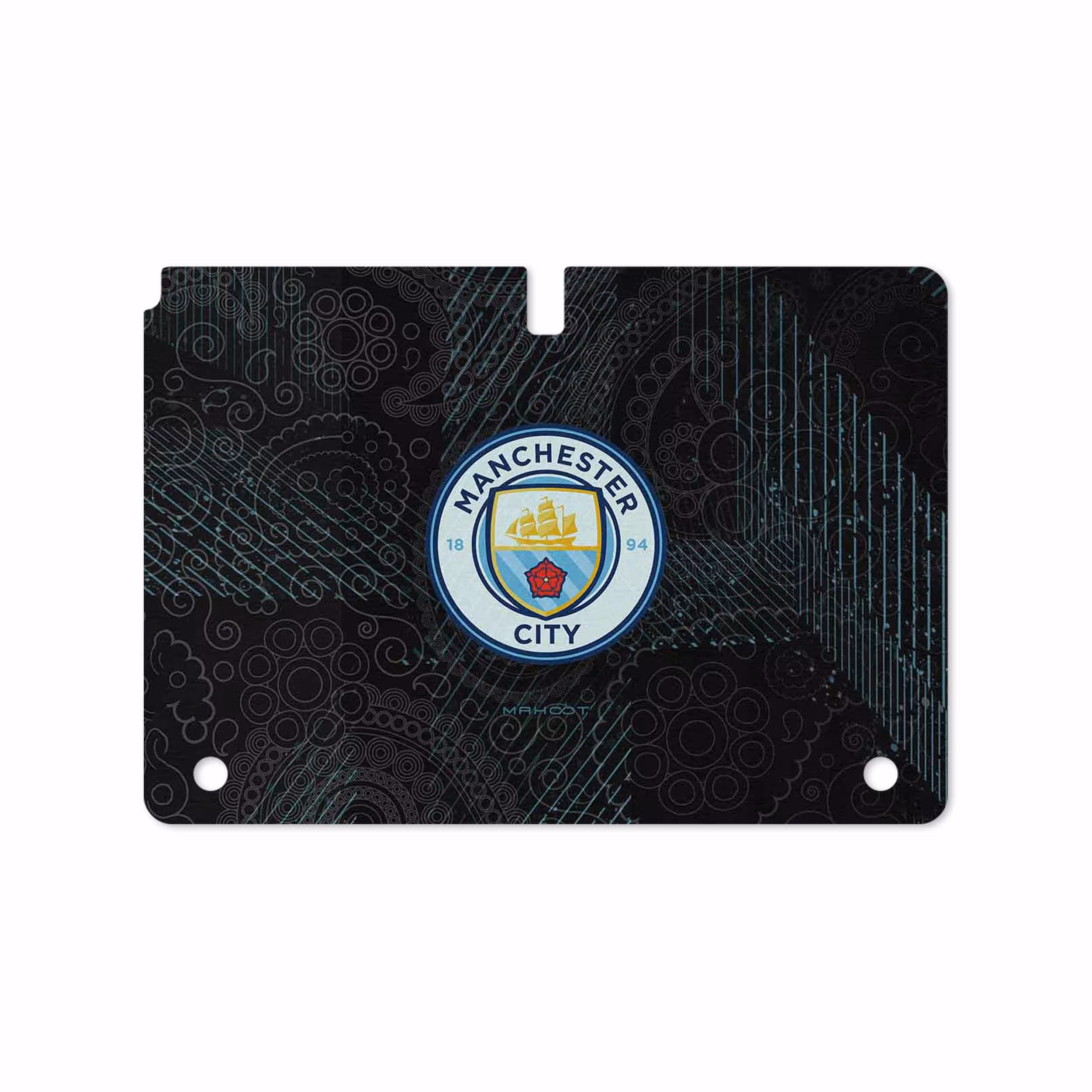 برچسب پوششی ماهوت مدل Manchester-City مناسب برای تبلت سامسونگ Galaxy Note 10.1 2012 N8010