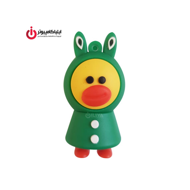 فلش مموری عروسکی کینگ فست مدل DU-16 طرح Frog Duck ظرفیت 32 گیگابایت