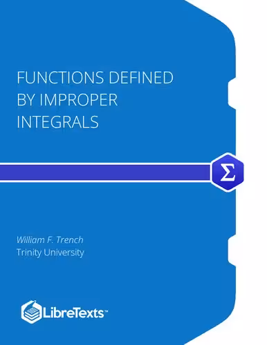 خرید و دانلود نسخه کامل کتاب Functions Defined by Improper Integrals