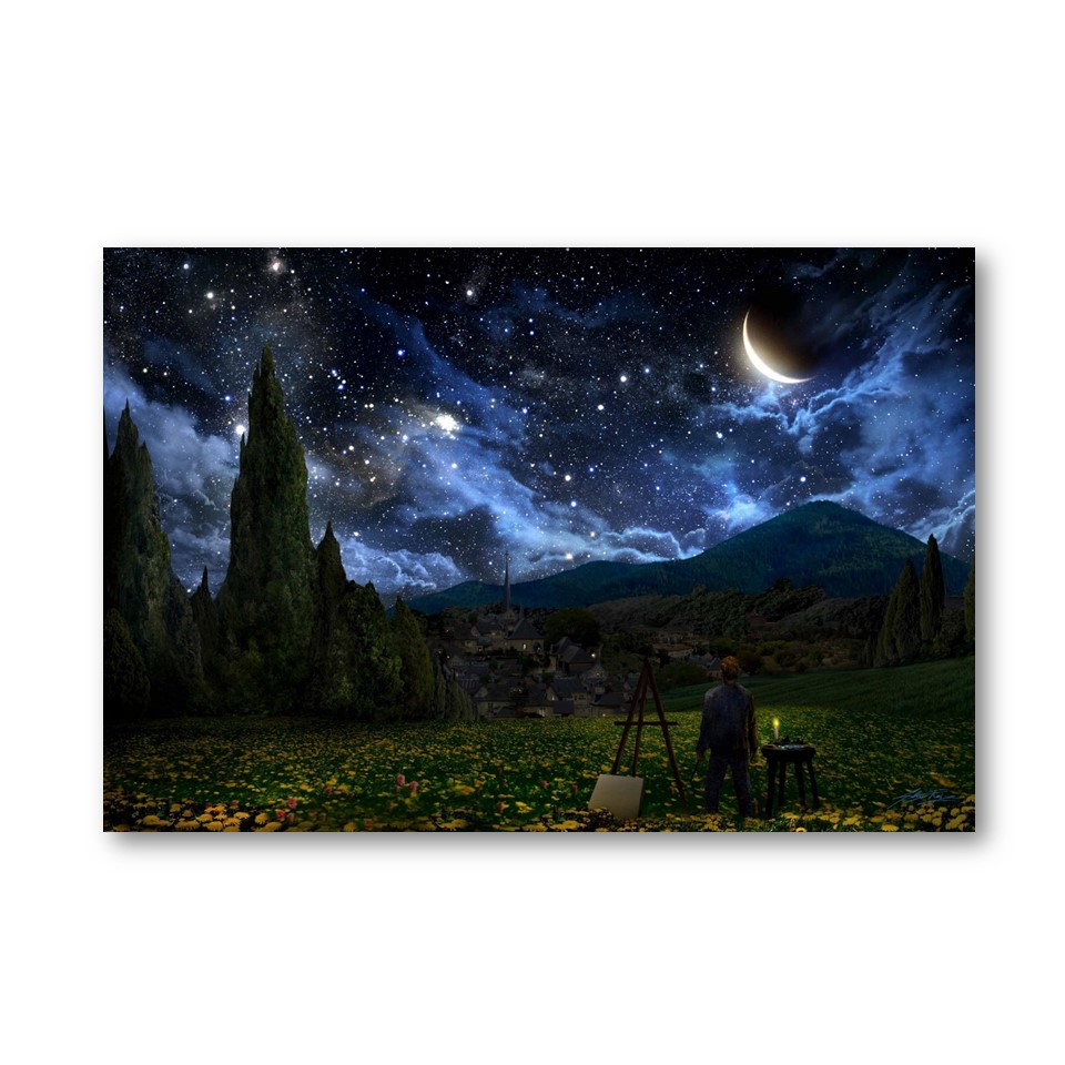 تابلو شاسی مدل آسمان شب 7