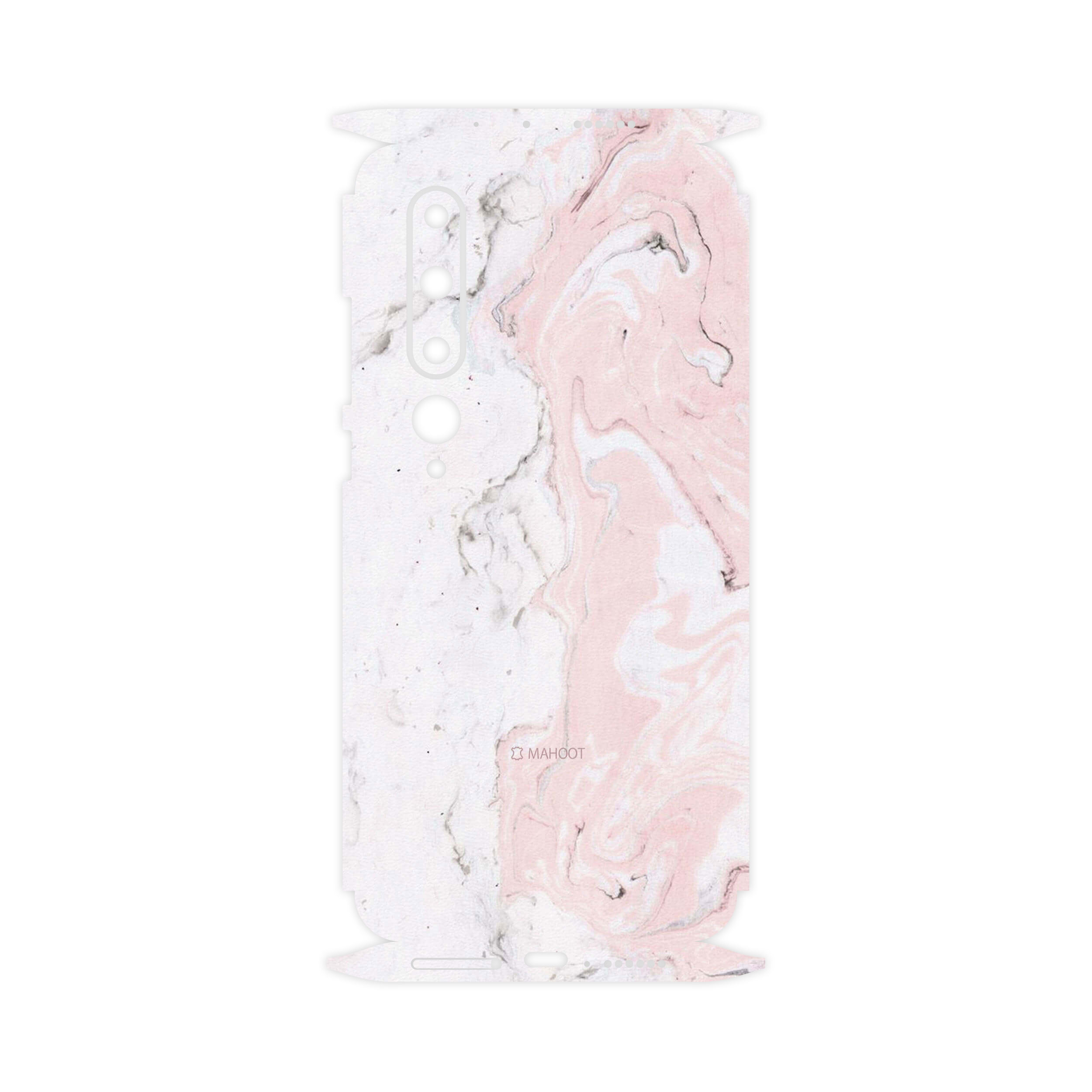 برچسب پوششی ماهوت مدل Blanco-Pink-Marble-FullSkin مناسب برای گوشی موبایل شیائومی MI 10