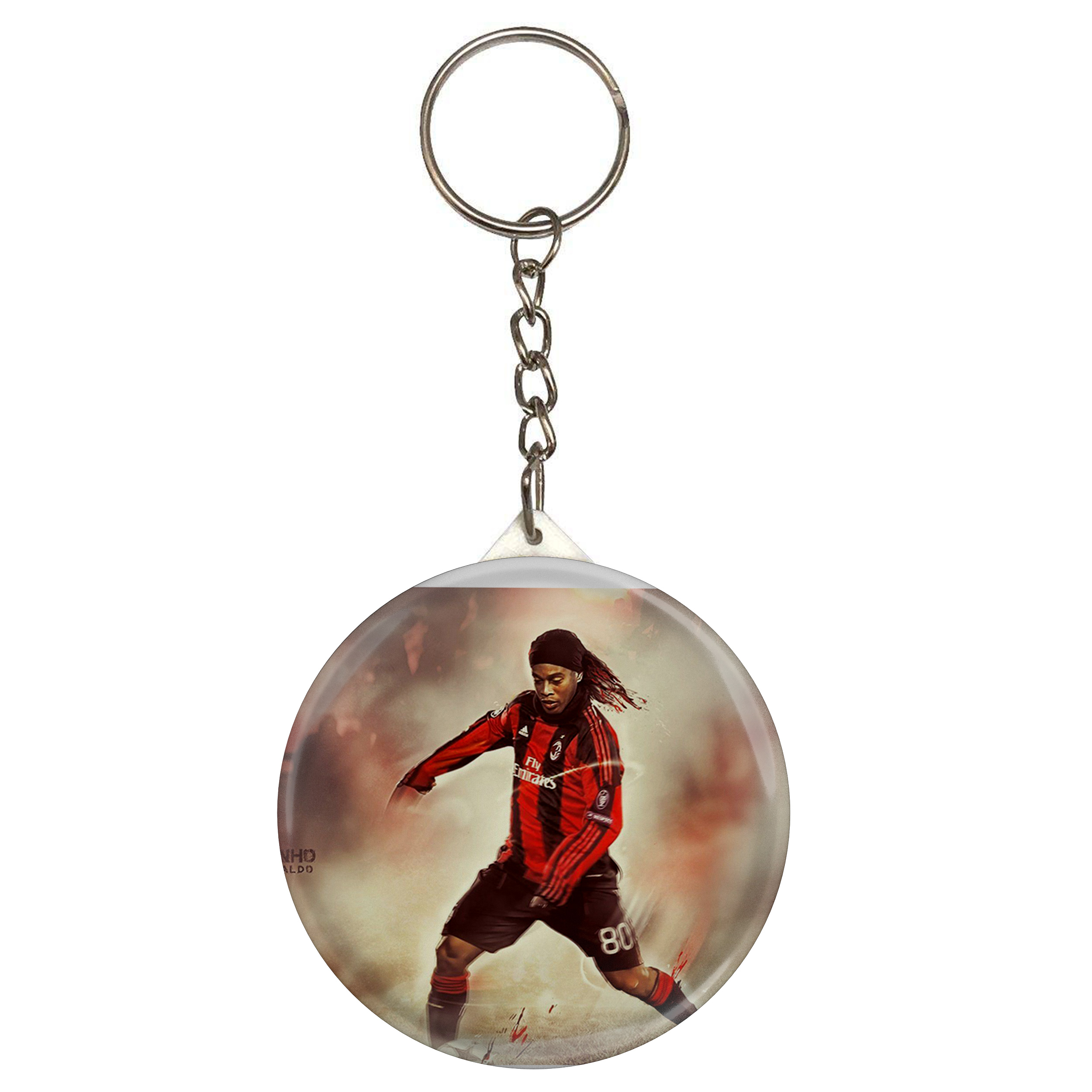 جاکلیدی مدل طرح بازیکن فوتبال آث میلان ایتالیا رونالدو ده آسیس موریرا رونالدینیو بزریل مدل S4637 