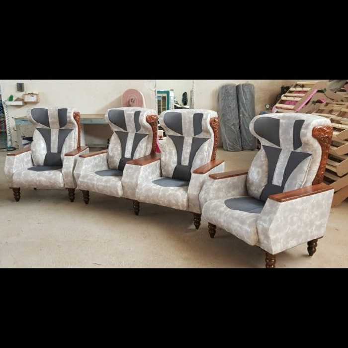 مبل مدیریت اداری مدل امپراطور(دارای باکس وسط) برند اسطوره (پس کرایه)