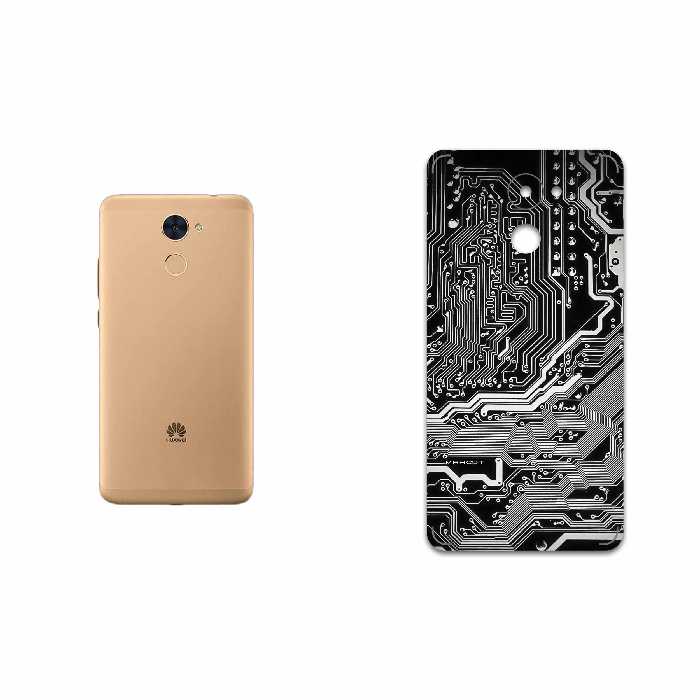 برچسب پوششی ماهوت مدل Black Printed Circuit Board مناسب برای گوشی موبایل هوآوی Y7 Prime