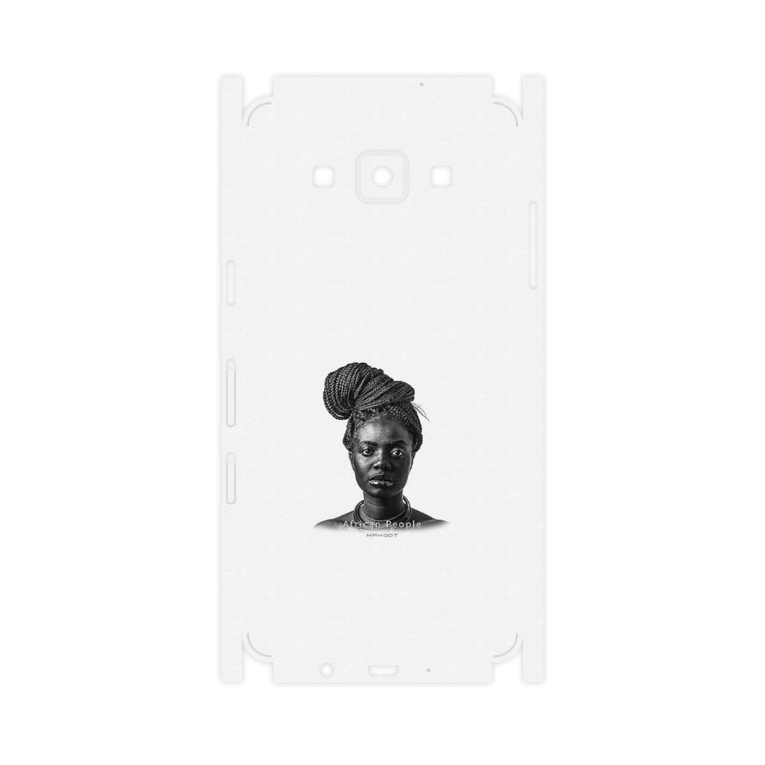 برچسب پوششی ماهوت مدل Portrait of an African Woman-FullSkin مناسب برای گوشی موبایل سامسونگ Galaxy A5 2015
