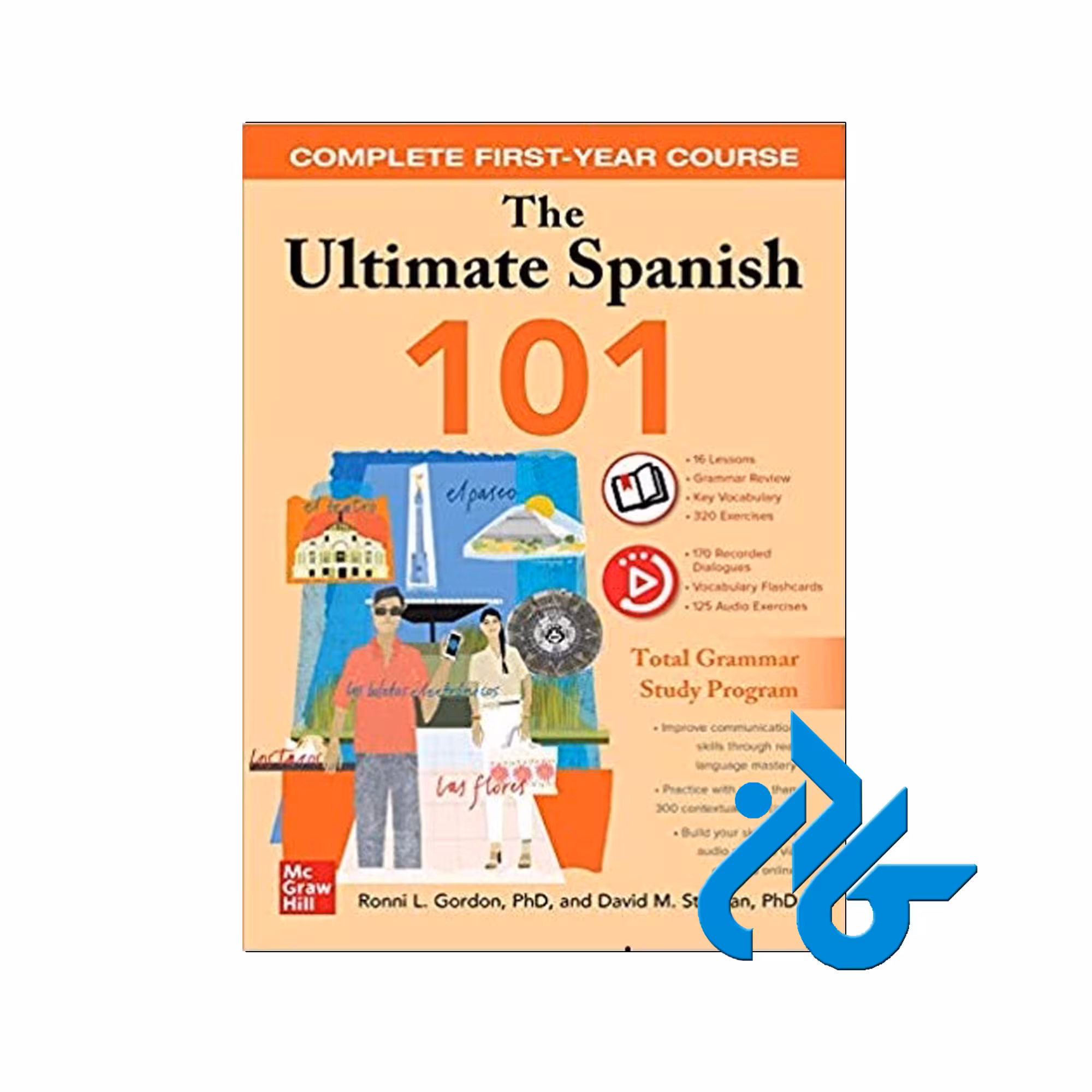 Ultimate Spanish 101 خرید از فروشگاه کتاب کادن تا 50% تخفیف خرید کتاب اسپانیایی