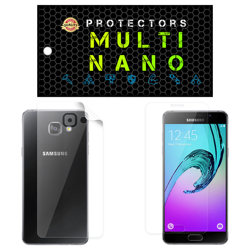 محافظ صفحه نمایش مولتی نانو مدل X-SFT مناسب برای گوشی موبایل سامسونگ Galaxy A5 2016 به همراه محافظ پشت | کالا برتری
