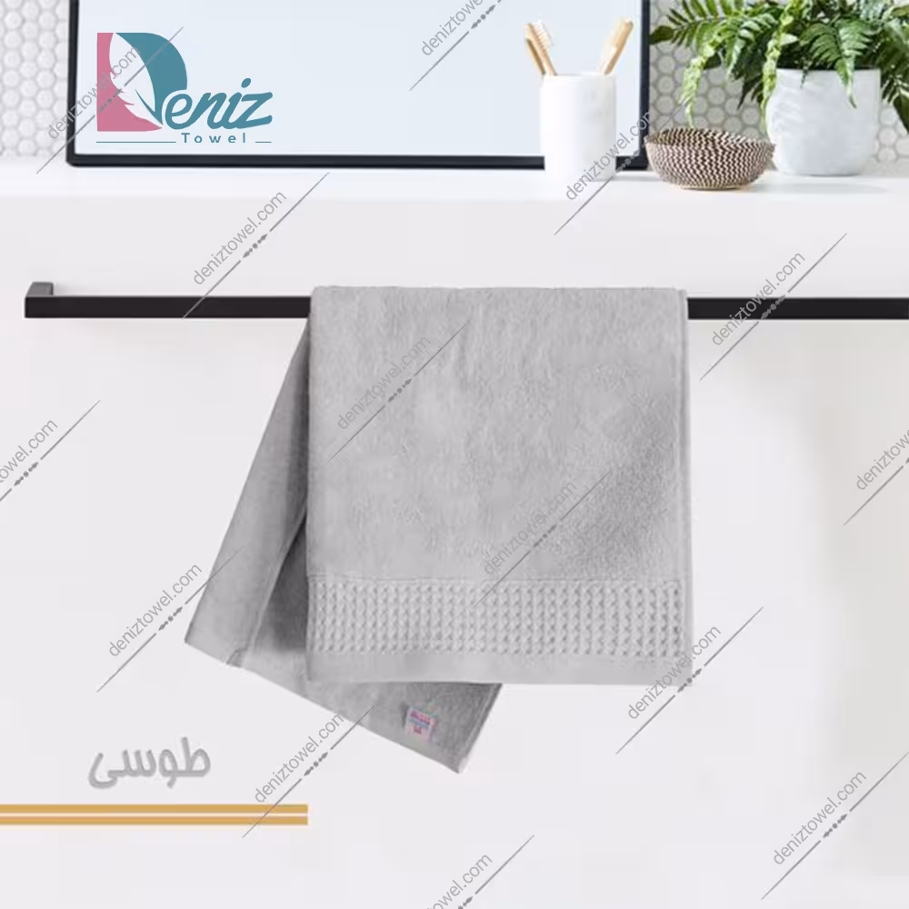 حوله استخری طرح هاروتس رنگ طوسی روشن