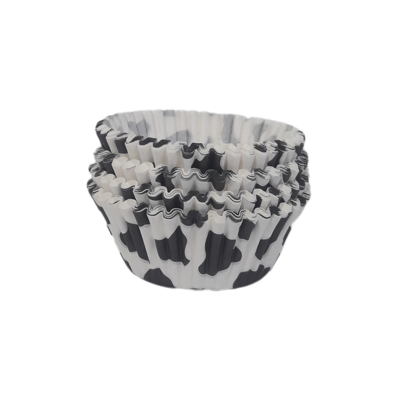 کپسول کاپ کیک مدل گاو کد K100 بسته 100عددی