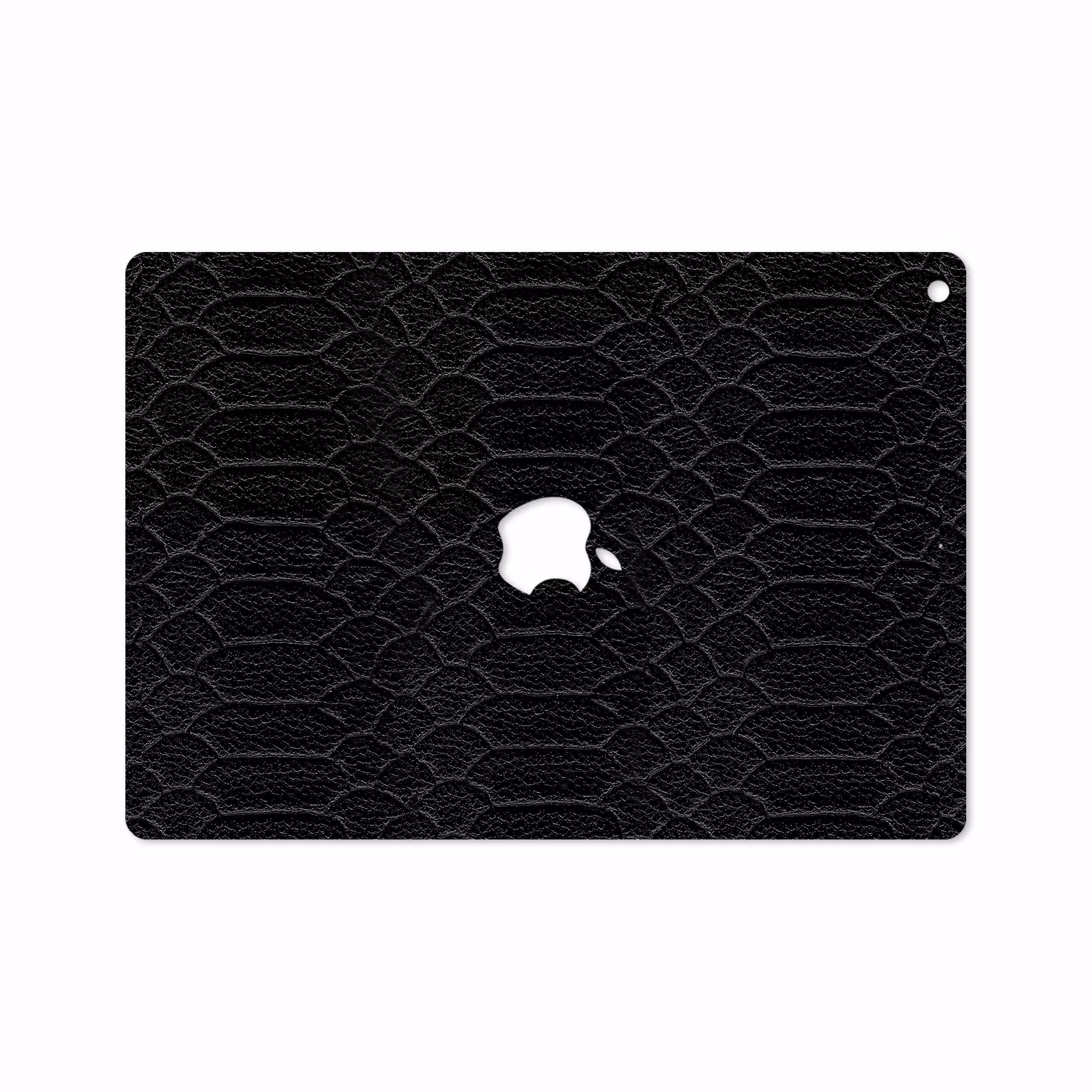 برچسب پوششی ماهوت مدل Black-Snake-Leather مناسب برای تبلت اپل iPad 9.7 (GEN 5) 2017 A1823