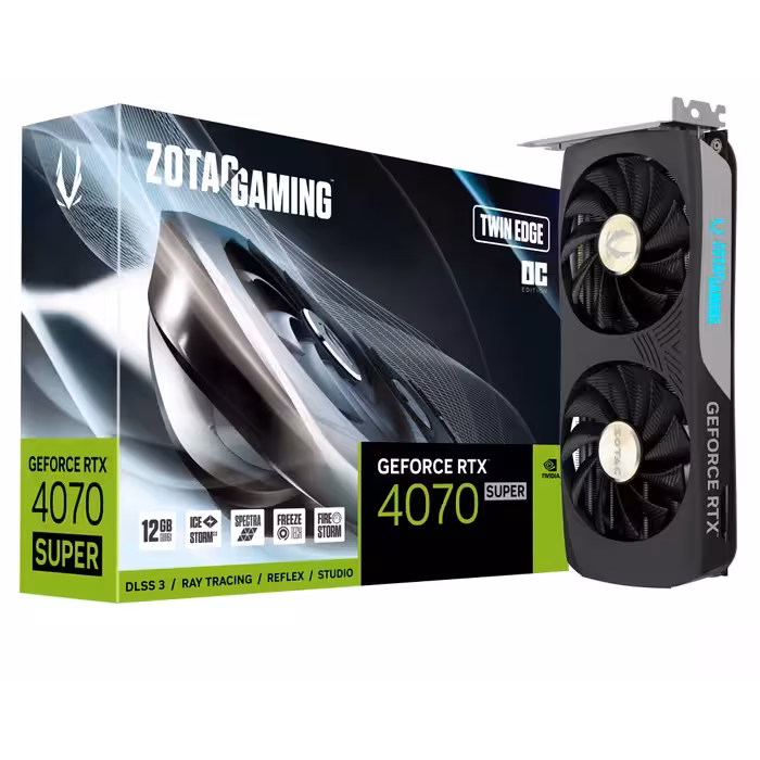 قیمت و خرید کارت گرافیک زوتک ZOTAC GAMING RTX 4070 Twin Edge OC 12GB
