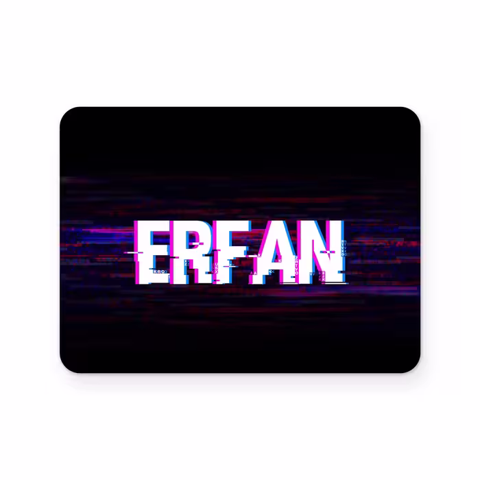 برچسب تاچ پد دسته پلی استیشن 4 ونسونی طرح ERFAN