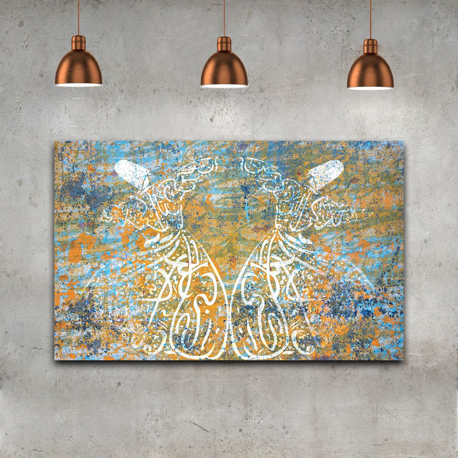 تابلو بوم مدل مولانا کد TS-300