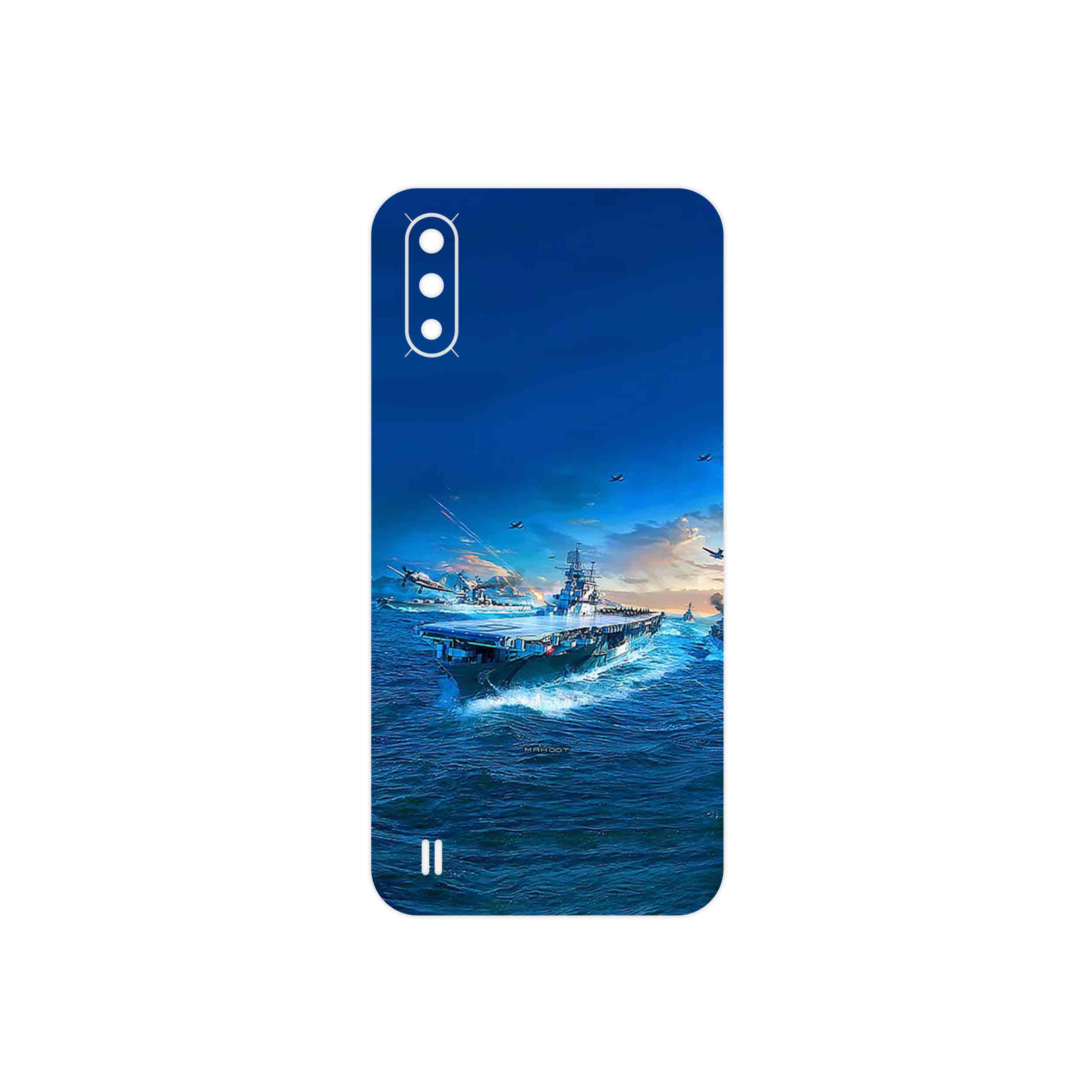 برچسب پوششی ماهوت مدل Warship مناسب برای گوشی موبایل سامسونگ Galaxy A01