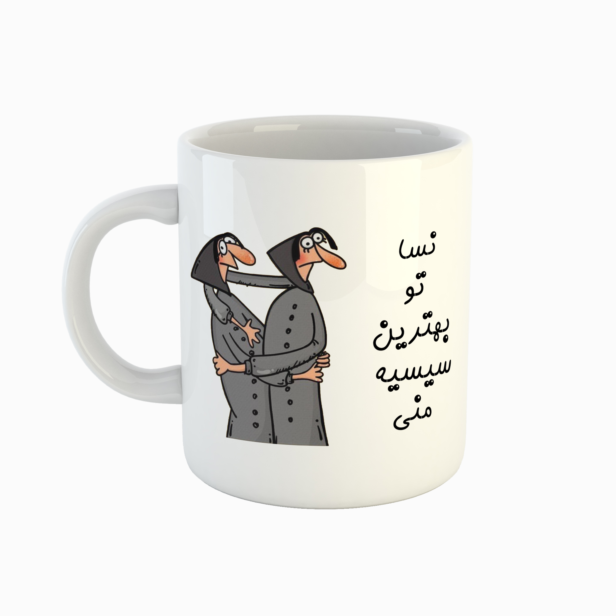 ماگ طرح اسم نسا مدل بهترین خواهر