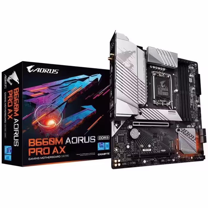 مادربرد گیگابایت  مدل B660M-AORUS-PRO-AX سوکت 1700