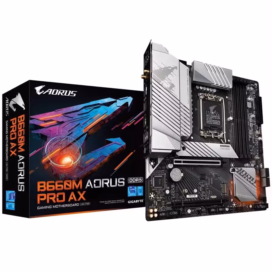 مادربرد گیگابایت  مدل B660M-AORUS-PRO-AX سوکت 1700