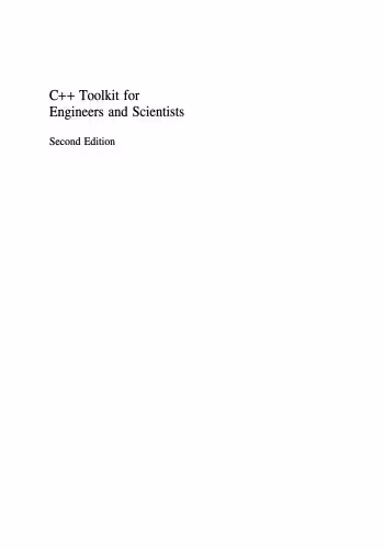 خرید و دانلود نسخه کامل کتاب C   Toolkit for Engineers and Scientists