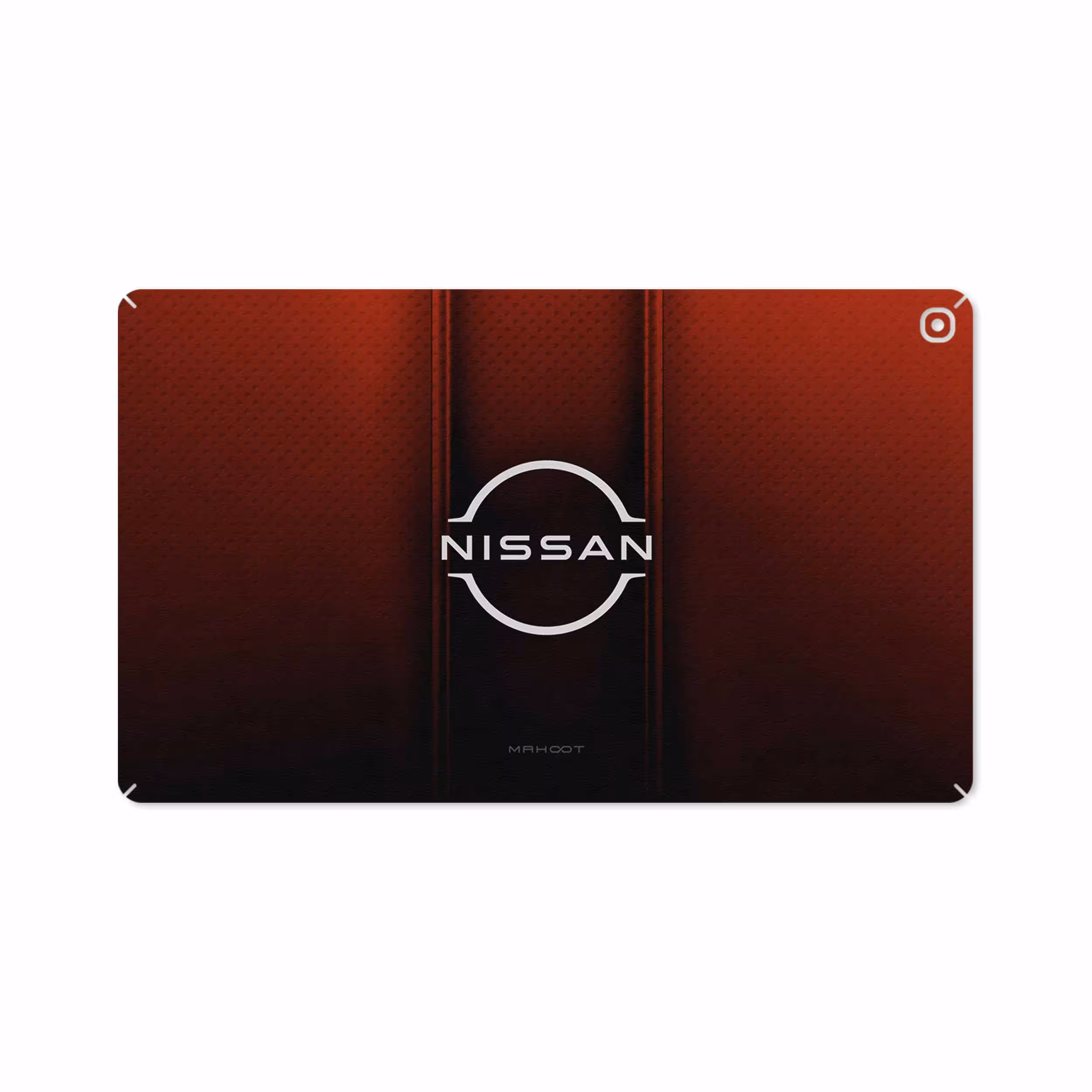 برچسب پوششی ماهوت مدل Nissan-Logo مناسب برای تبلت سامسونگ Galaxy Tab A 10.1 2019 T515