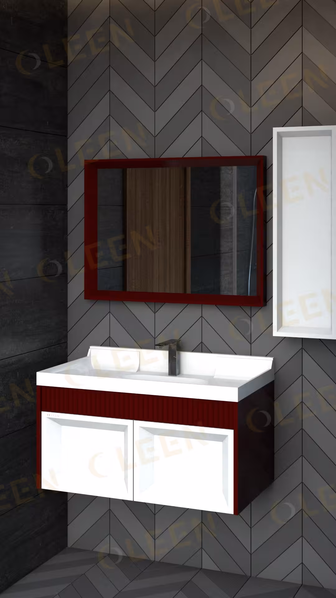 روشویی کابینتی اُلین مدل دلوین
