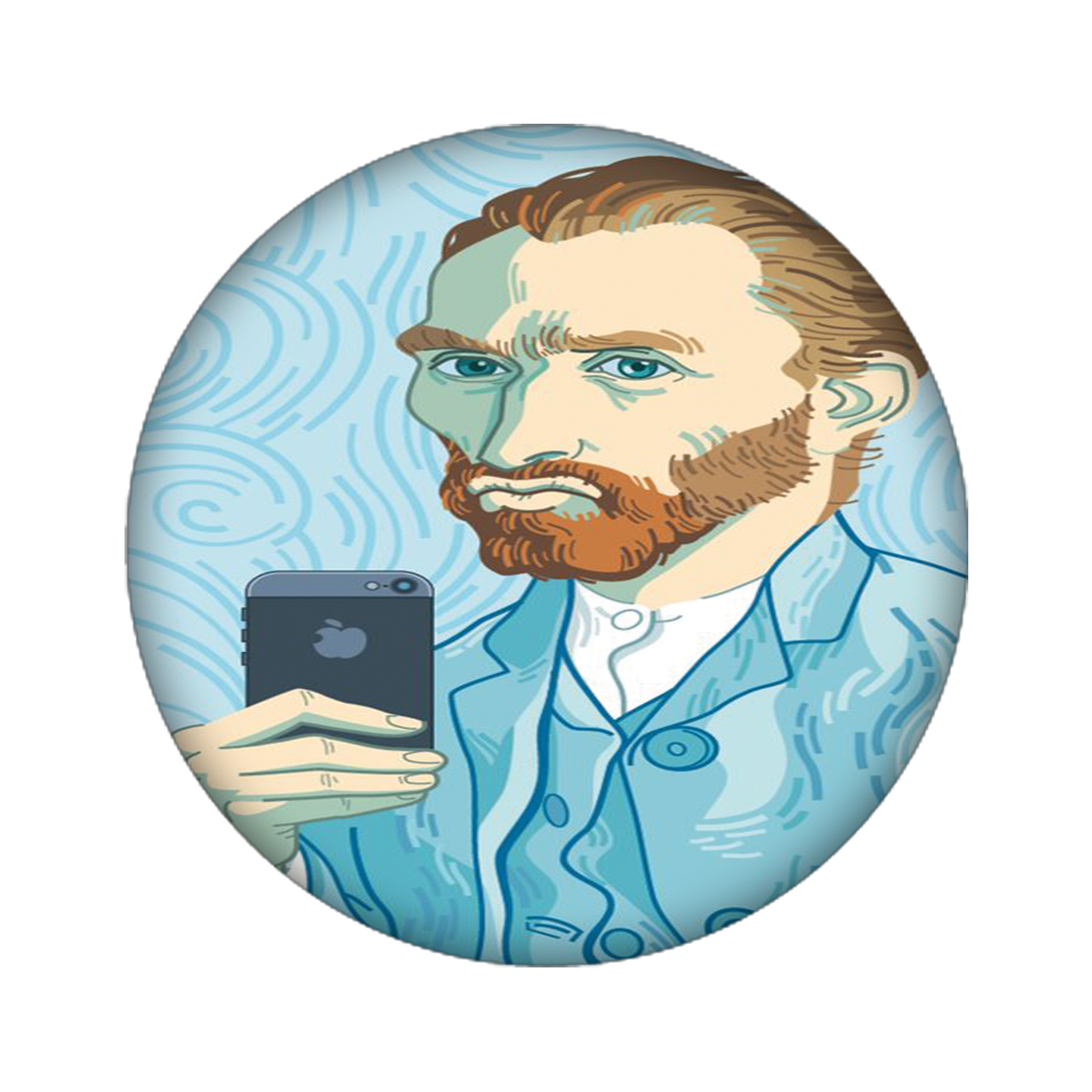 زیر لیوانی مدل ون گوگ کد 480