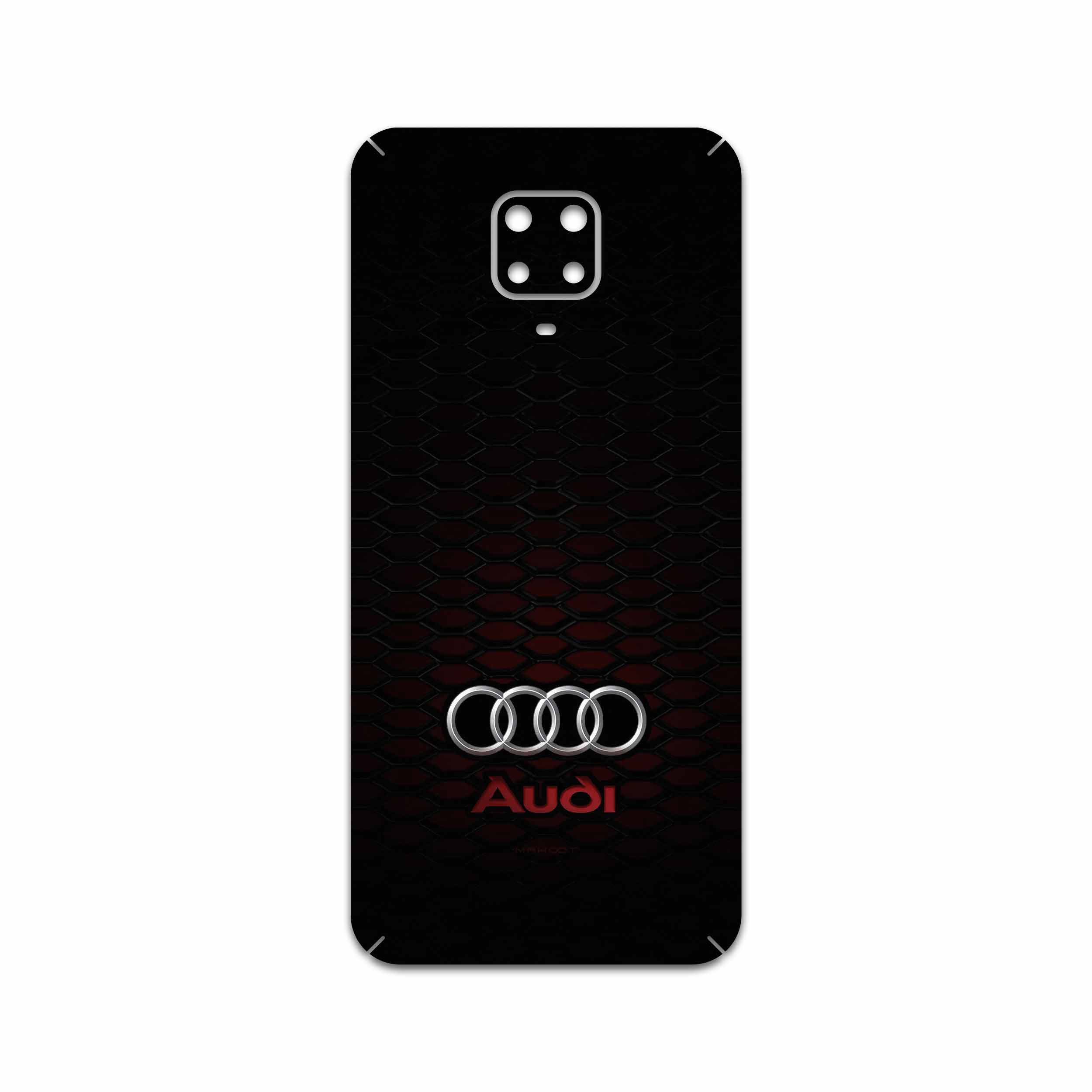 برچسب پوششی ماهوت مدل Audi AG مناسب برای گوشی موبایل شیائومی Redmi Note 9 Pro