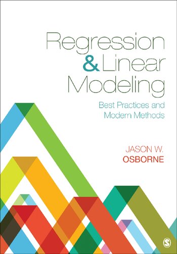 خرید و دانلود نسخه کامل کتاب Regression &amp; Linear Modeling: Best Practices and Modern Methods