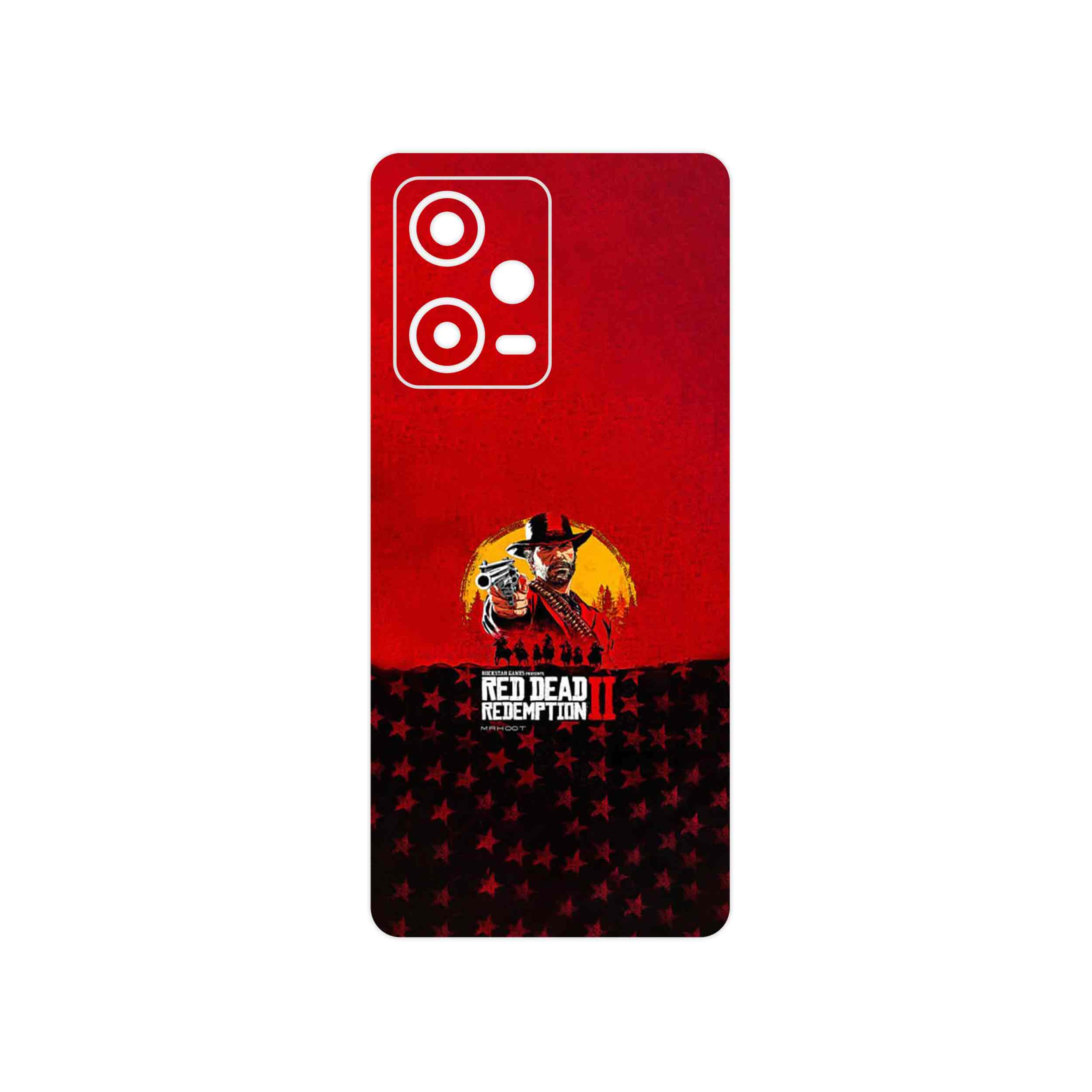 برچسب پوششی ماهوت مدل Red_Dead_Redemption_Game مناسب برای گوشی موبایل شیائومی Redmi Note 12 Pro