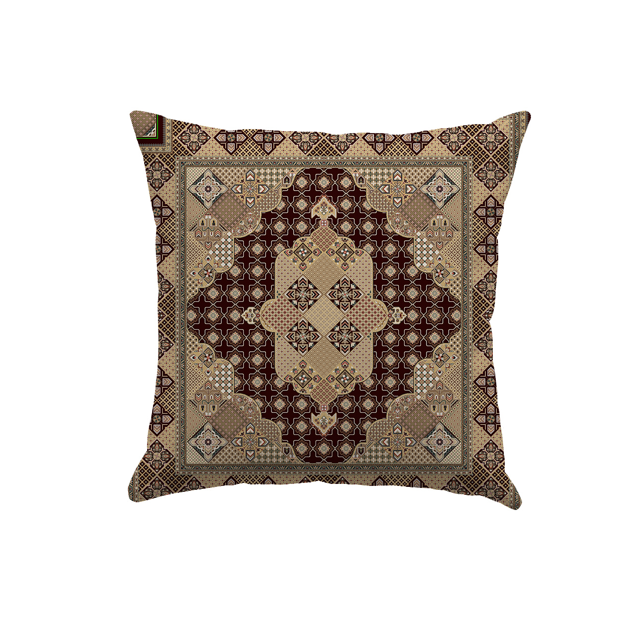 کاور کوسن طرح فرش کد 1357